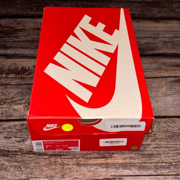 Nike Dunk Low Vintage Michigan Midnight Navy FZ4014-010 Men's Size 7.5 - Picture 9 of 10